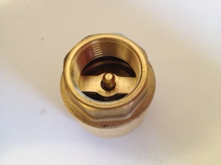VALVOLA DI RITEGNO YATCH FEMMINA-FEMMINA 3/4" PER ALTE TEMPERATURE
